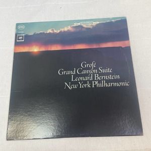 Grofe Grand Canyon Suite Leonard Bernstein New York Philharmonic LP Vinyl Record